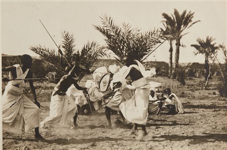  Foto Rimoldi  - Foto Rimoldi, Bengasi (attr.)
Lotta, primi anni '900.
stampa alla gelatina sali d'argento.