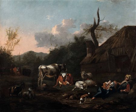 van der Bent Johannes, Il riposo dei pastori