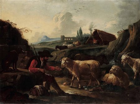 Roos Philipp Peter, Paesaggi con pastori e armenti