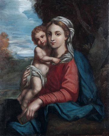 Albani Francesco nei modi di, Madonna con Bambino