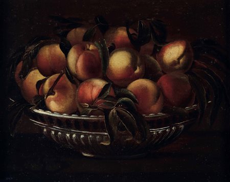 Scuola del XVII secolo Nature morte con frutti