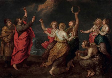 Van Balen Jan, Passaggio del Mar Rosso con Mosè