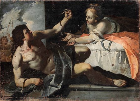 Scuola dell'inizio del XVIII secolo Episodio tratto dalla storia antica