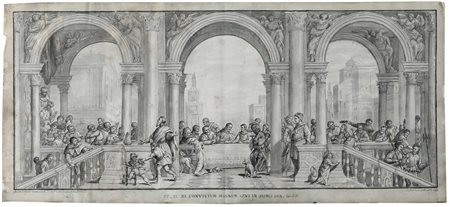Leonardis Giacomo, Cena in casa Levi di Veronese