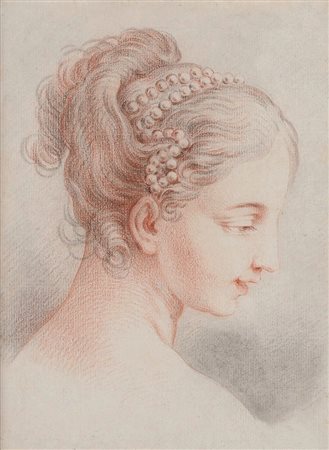 Scuola dell'inizio del XIX secolo Profilo femminile