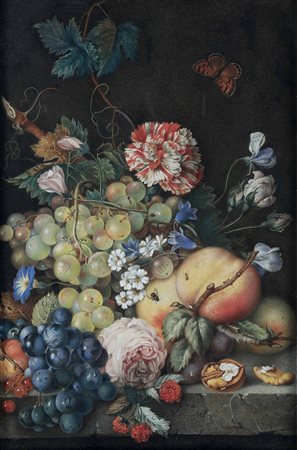 van Dael Jan Frans, Natura morta con fiori e frutti