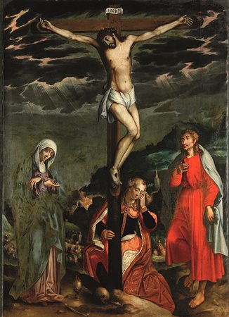 De Magistris Simone, La Vergine, Maria Maddalena e San Giovanni ai piedi della croce