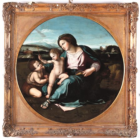 Sanzio Raffaello copia da, Madonna d'Alba