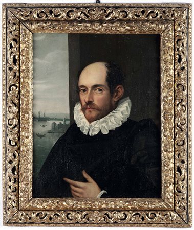 Scuola veneta del XVI secolo Ritratto di gentiluomo