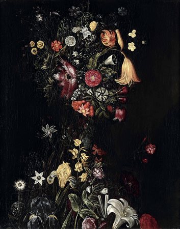 Zucchi Francesco, Testa composta con fiori