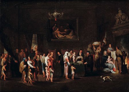 De Wael Cornelio, Scene di carità