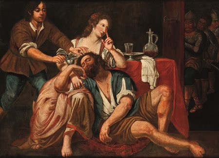 Scuola genovese del XVII secolo Sansone e Dalila