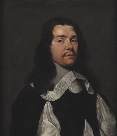 Scuola fiamminga del XVII secolo Ritratto di gentiluomo