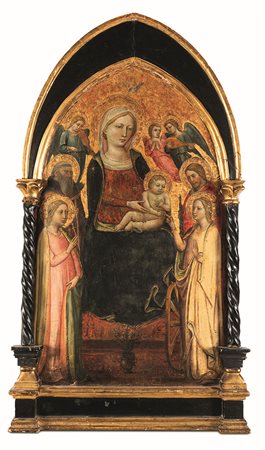 d'Andrea Lippo, Matrimonio mistico di Santa Caterina