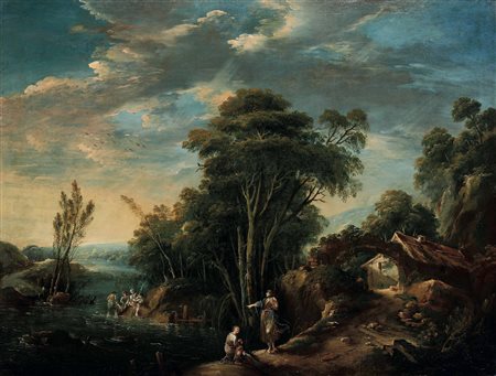 Roncelli Giuseppe, Agar e Ismaele, Tobiolo e l'Angelo