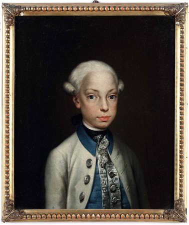 Scuola napoletana del XVIII secolo Ritratti di principini di Casa Borbone