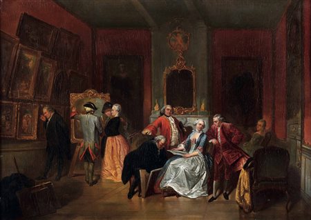 Carel Ten Kate Herman Frederik, Scena di salotto