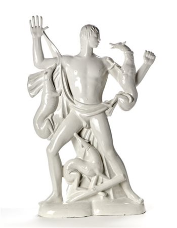 Angelo Biancini "Atteone divorato dai cani"
Scultura. Manifattura Società Cerami