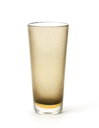 Paolo Venini Vaso a sezione ovale della serie "Incisi". Esecuzione Venini, Muran