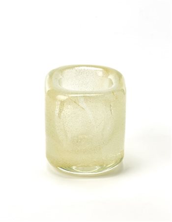 Carlo Scarpa Piccola coppa della serie "Sommersi". Esecuzione Venini, Murano, 19