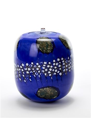 Yoichi Ohira Vaso a corpo cilindriforme con colletto cilindrico. Esecuzione Livi