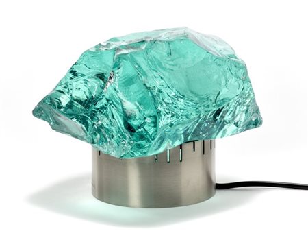 Max Ingrand (Attribuito)
Lampada da tavolo. Produzione Saint Gobain, anni '70. S