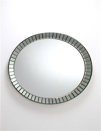 Max Ingrand Specchio ellittico modello "1608". Produzione Fontana Arte, Milano,