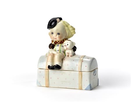 Sandro Vacchetti "Primo viaggio"
Piccolo contenitore in ceramica formata a colag