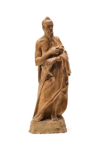 Alfredo Biagini "San Paolo"
Scultura in terracotta. Roma, anni '30/'40. (h cm 47