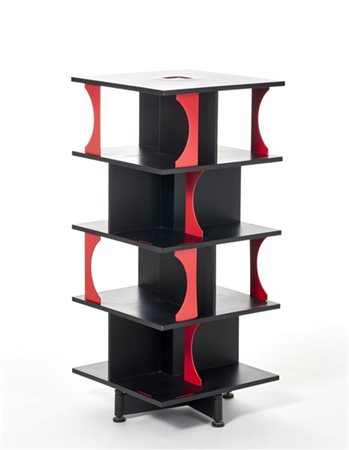 Anna Castelli Ferrieri Libreria girevole su rotelle modello "3605/3622". Produzi