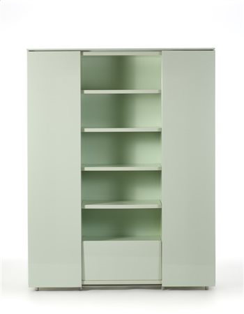 Antonio Citterio (1950) e Paolo Nava (1943) Mobile/libreria modello "Quadrante".