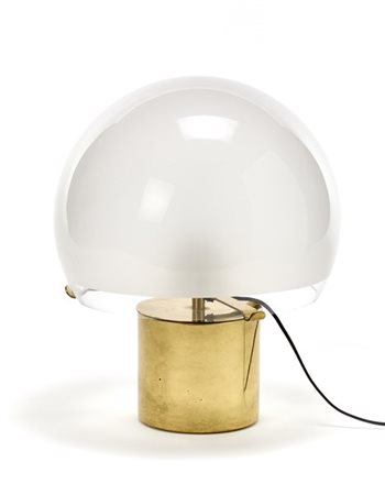 Luigi Caccia Dominioni Lampada da tavolo modello "LTA6 Porcino". Produzione Azuc