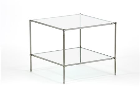 Corrado Corradi Dell'Acqua Tavolino a due ripiani modello "T12 Montecarlo". Prod