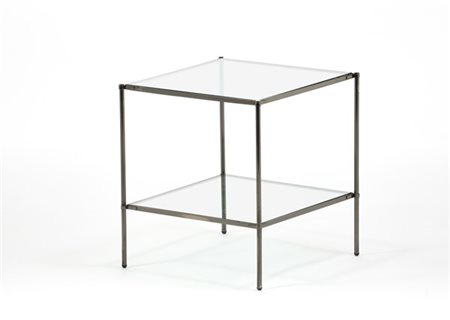 Corrado Corradi Dell'Acqua Tavolino a due ripiani modello "T12 Montecarlo". Prod