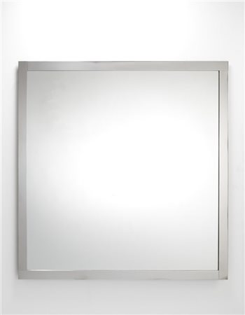 Luigi Caccia Dominioni Specchio della serie "Fasce cromate". Produzione Azucena,