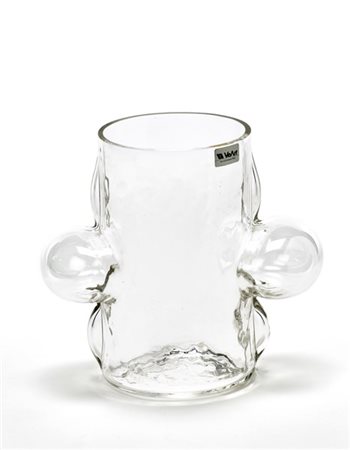 Toni Zuccheri Vaso della serie "Bolle". Manifattura VeArt, Murano, anni '70. Vet