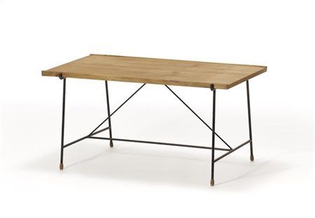 Augusto Bozzi Tavolo da caffè. Produzione Saporiti, Italia, anni '50/'60. Strutt