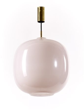 Massimo Vignelli Lampada a sospensione. Esecuzione Venini, Murano, 1955ca. Diffu