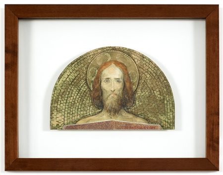 Pietro Melandri "Redentore"
Disegno raffigurante il mezzo busto di Cristo su sfo