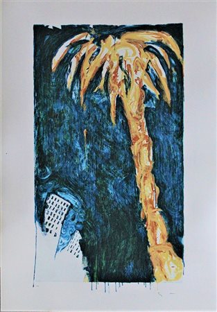 MARIO SCHIFANO, "Palma", 1996