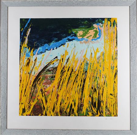 MARIO SCHIFANO, "Campo da terra", 1990