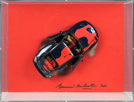 BERNARD AUBERTIN, "Voiture brûlée", 2010