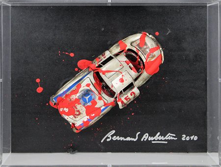BERNARD AUBERTIN, "Voiture brûlée", 2010