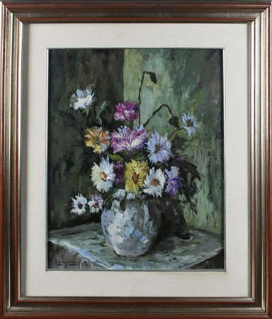 ZANGIANCANI, "Vaso di fiori", 1976