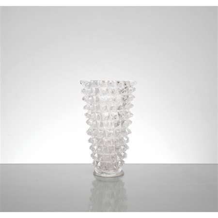 BAROVIER E TOSO, Vaso in vetro