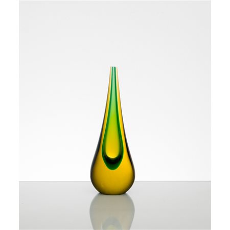 FLAVIO POLI, Vaso in vetro