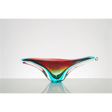 FLAVIO POLI (Attr.le), Centrotavola in vetro