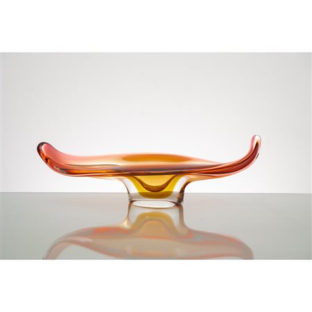 FLAVIO POLI (Attr.le), Centrotavola in vetro