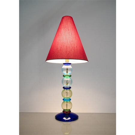 CARLO NASON, Lampada da tavolo modello “Flower”