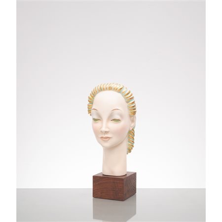 ELENA KONIG SCAVINI, Produzione Lenci,, Testa di donna